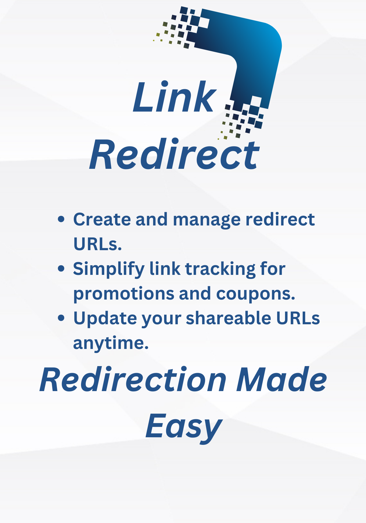 Sign up to the link redirect